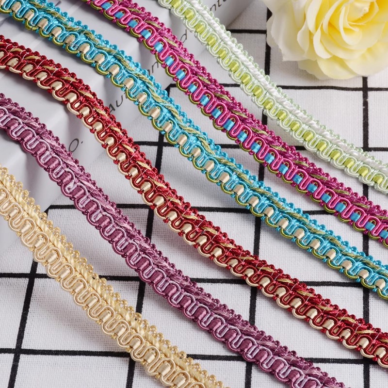 Fringe Ribbon Sewing - Аксессуары для занавесок, 15 метров, бахрома