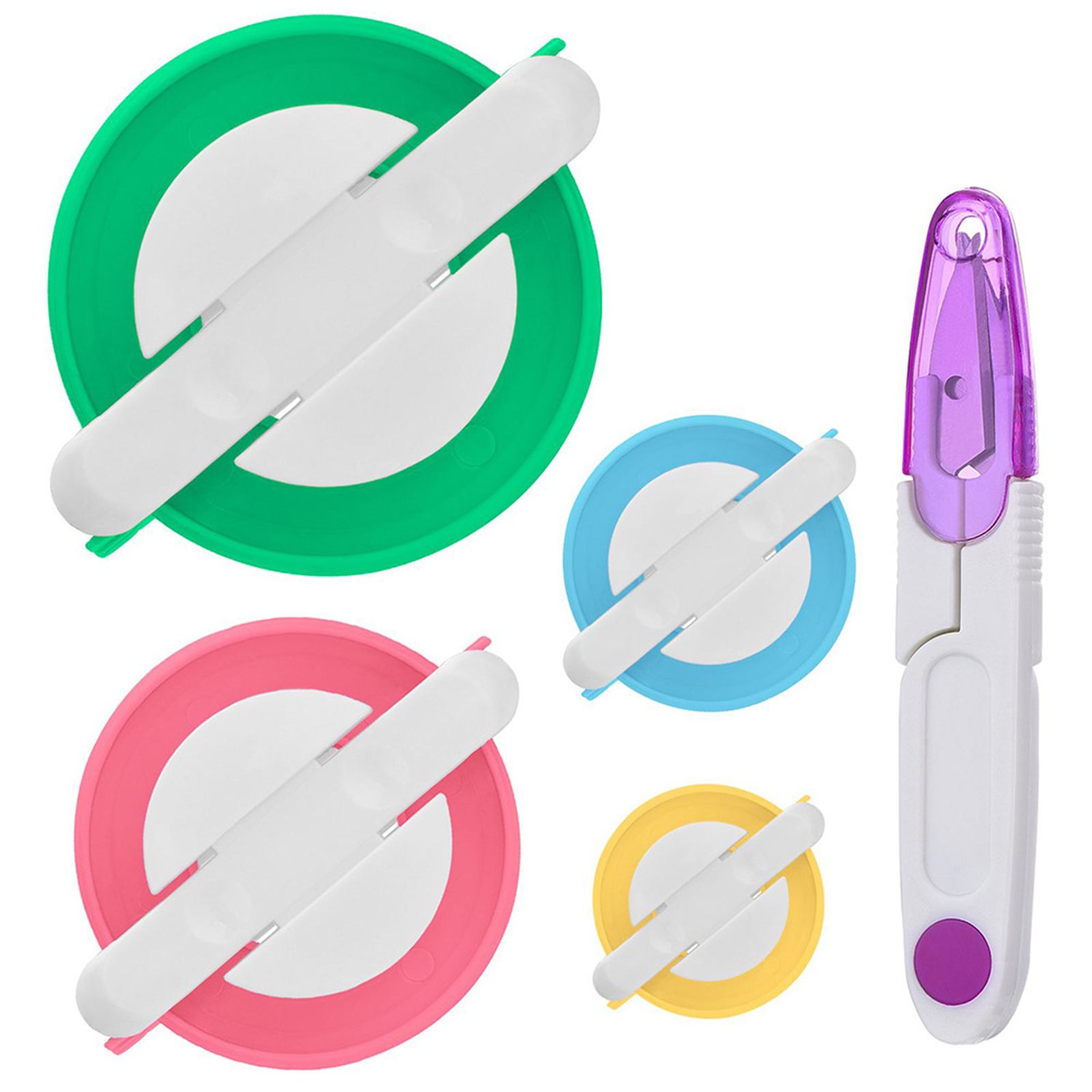 Pom Pom Maker Tool - Инструмент для изготовления помпонов, приспособление для