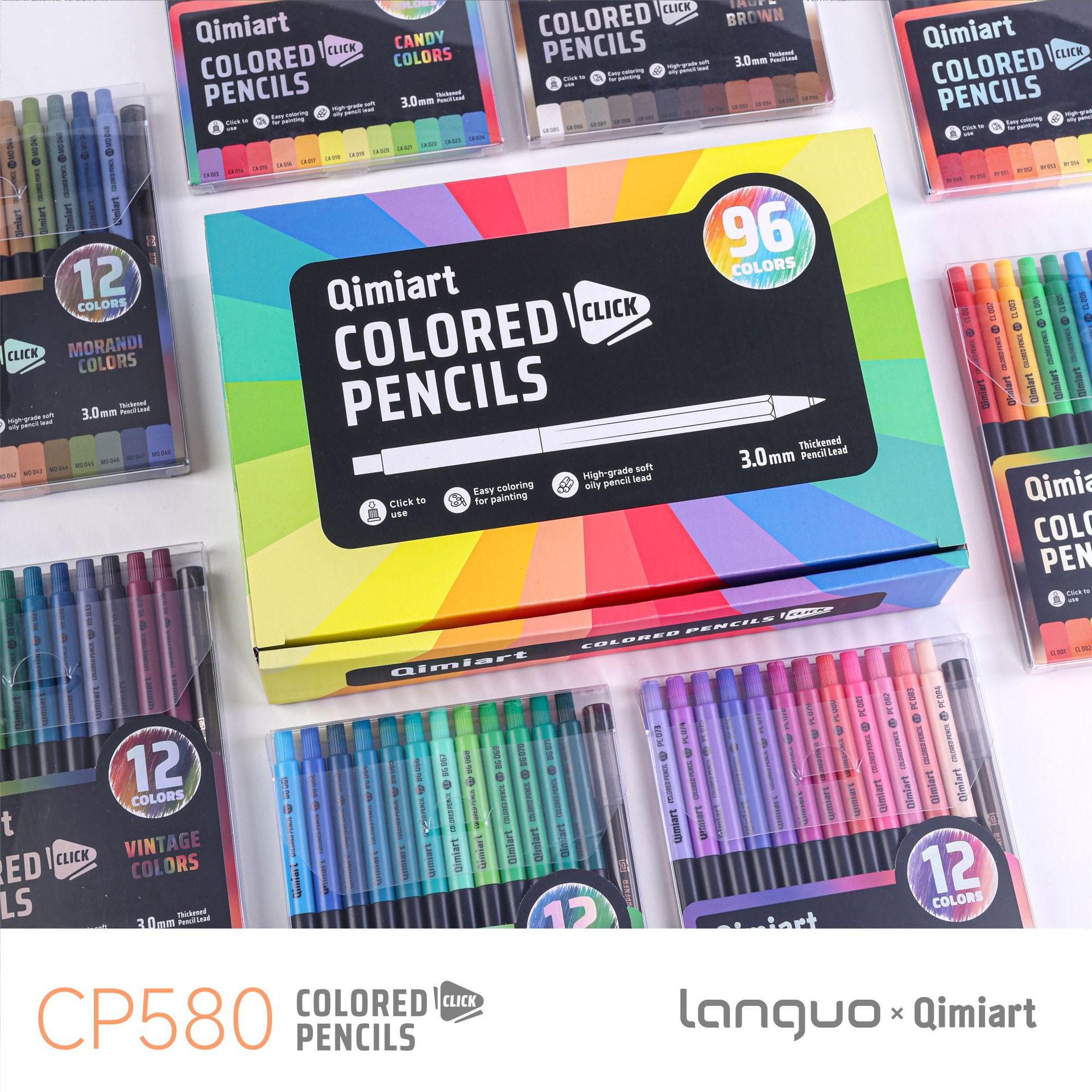 Staedtler Pencil Lumocolor - Набор из 96 выдвижных цветных карандашей