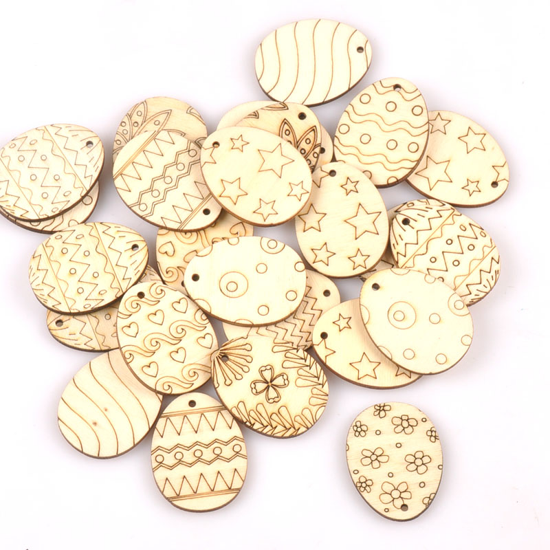 25 шт., деревянные подвески в  – обзор и цена Craft Embellishment