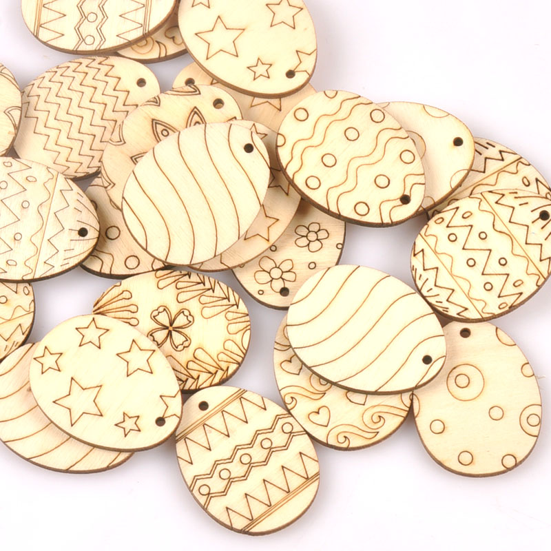 25 шт., деревянные подвески в  – обзор и цена Craft Embellishment