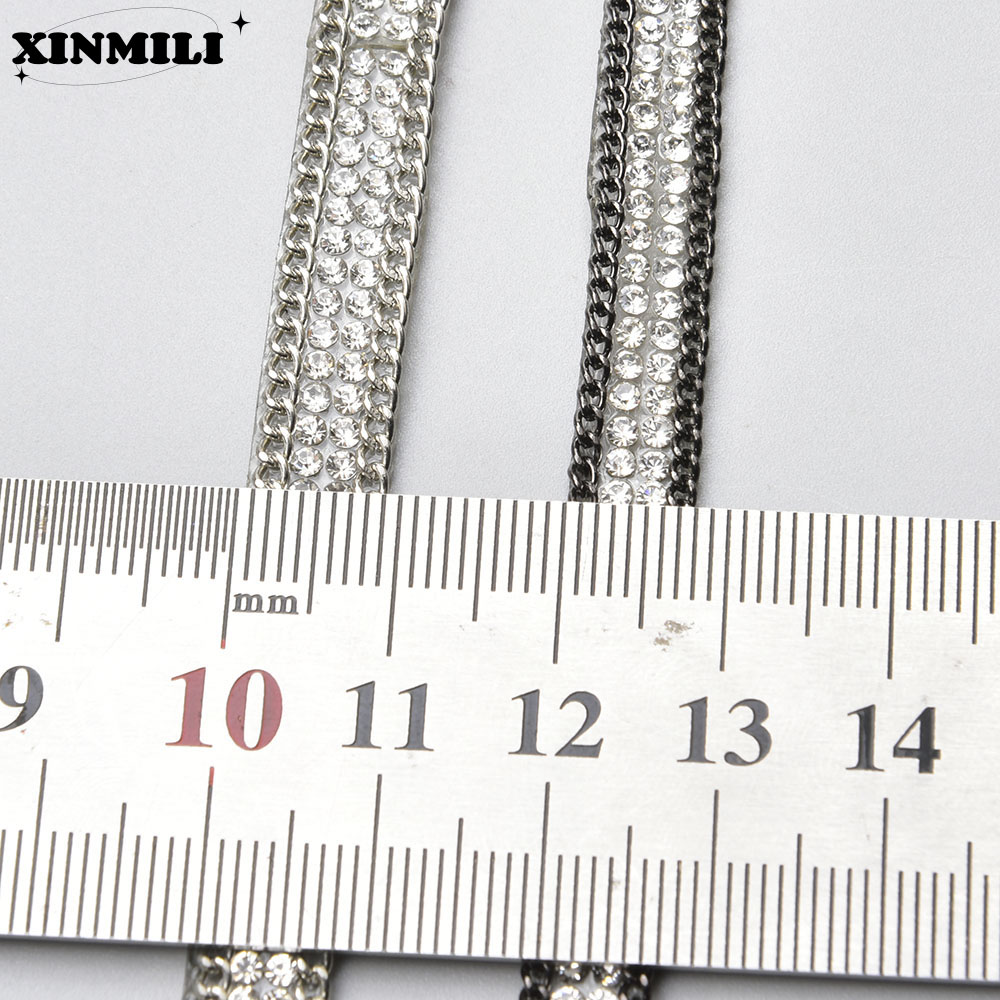 Лента со стразами 8 мм, термок – обзор и цена Rhinestone Banding Trim