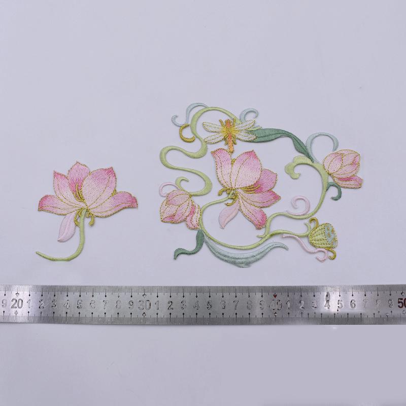 1 шт. нашивка-аппликация для о – обзор и цена Applique Patch Flower