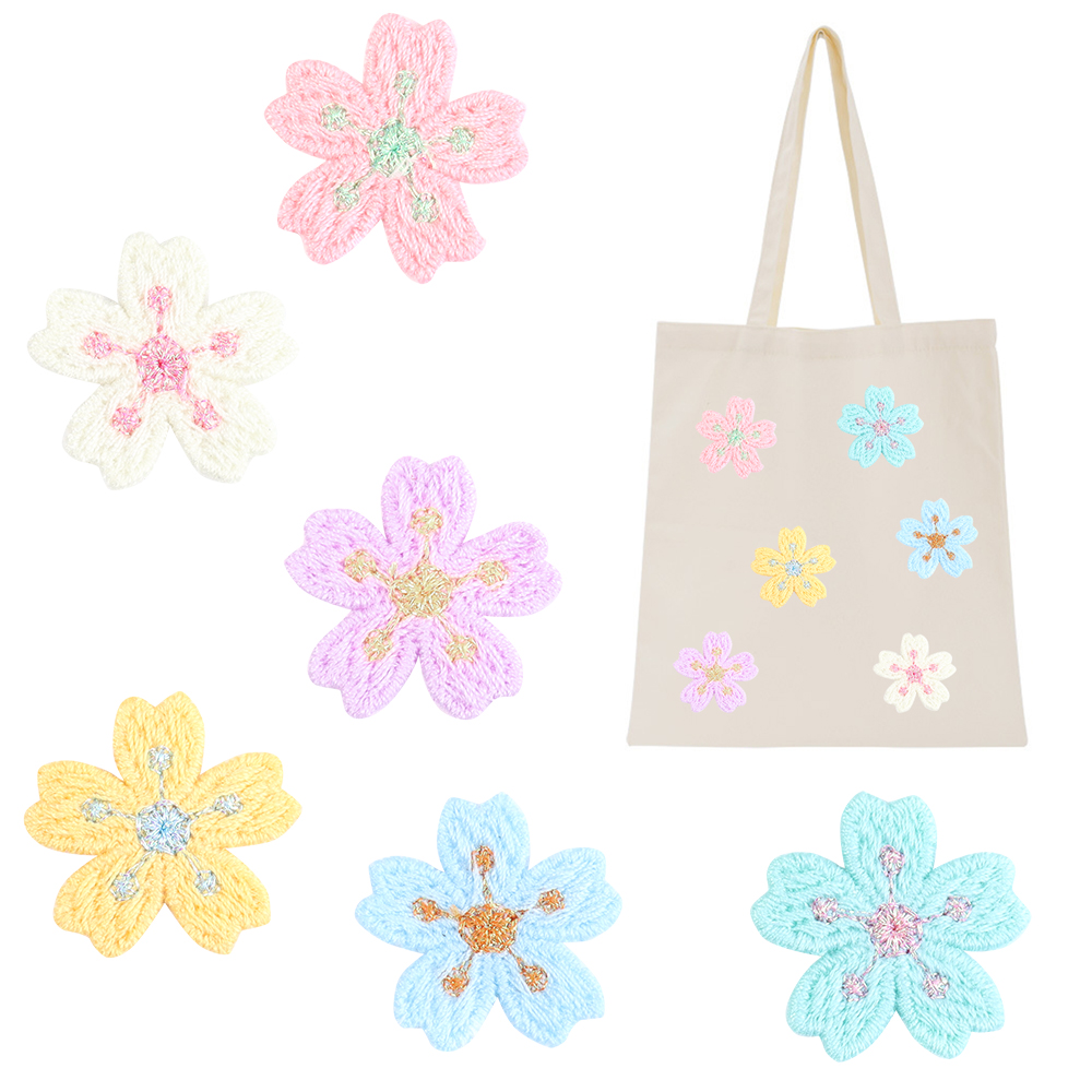 20 шт./лот, красочные 2,4 см,  – обзор и цена Applique Patch Flower
