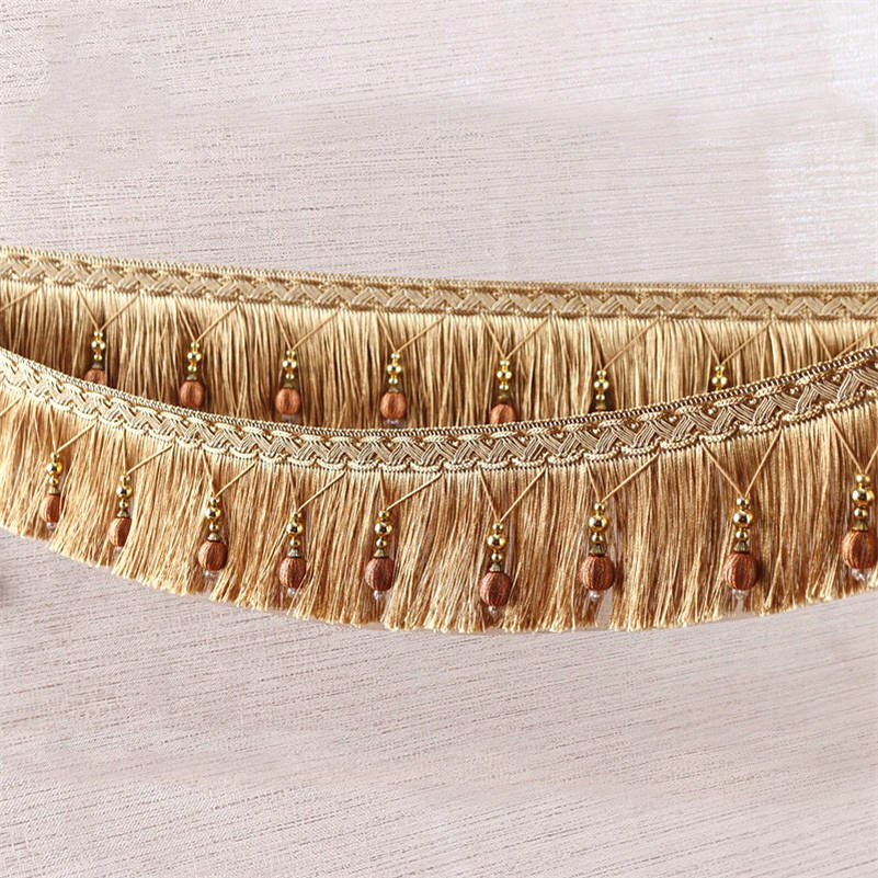 2/4/6 метров занавеска с кисто – обзор и цена Beaded Trim Fringe